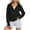 Black, variant on Womens Loose Trendy Sweatshirts Womens Fall Sweatshirts Fashion Womens Casual Long Sleeve Ladies Loose Hoodless Printed Sweatshirts Blouse