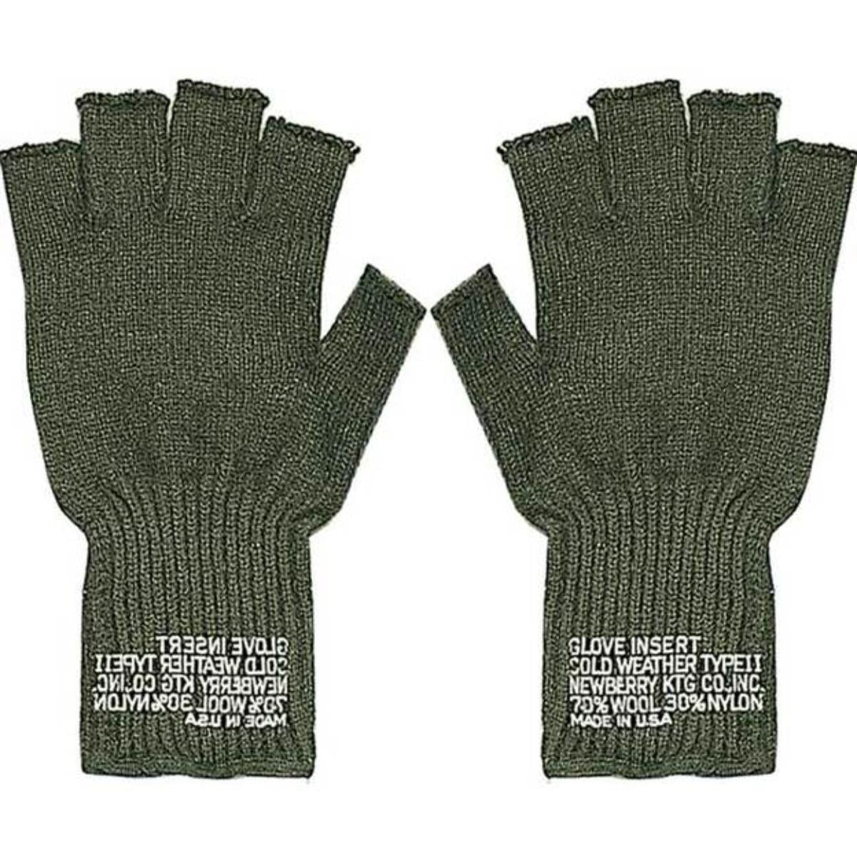 wool fingerless gloves
