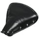 thumbnail image 1 of Sillín vintage de cuero con muelles, cojín de asiento retro, duradero, para triciclo vintage (negro) (estilo aleatorio), 1 of 7