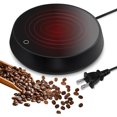 thumbnail image 1 of Desk Coffee Warmer, Cup Warmer for Desk Auto-Sensing Shut-Off, Tasse Chauffante, Mug Warmer for Coffee Milk Tea Beverage Warming, 2-Temperature Settings, Gifts for Family & Office, Black, 1 of 7