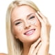 thumbnail image 2 of KAKOWELY 6 hojas de pegatinas temporales impermeables para pecas faciales, parches brillantes para maquillaje de fiesta, parches de pecas falsas respetuosos con la piel, tatuaje de pecas., 2 of 5