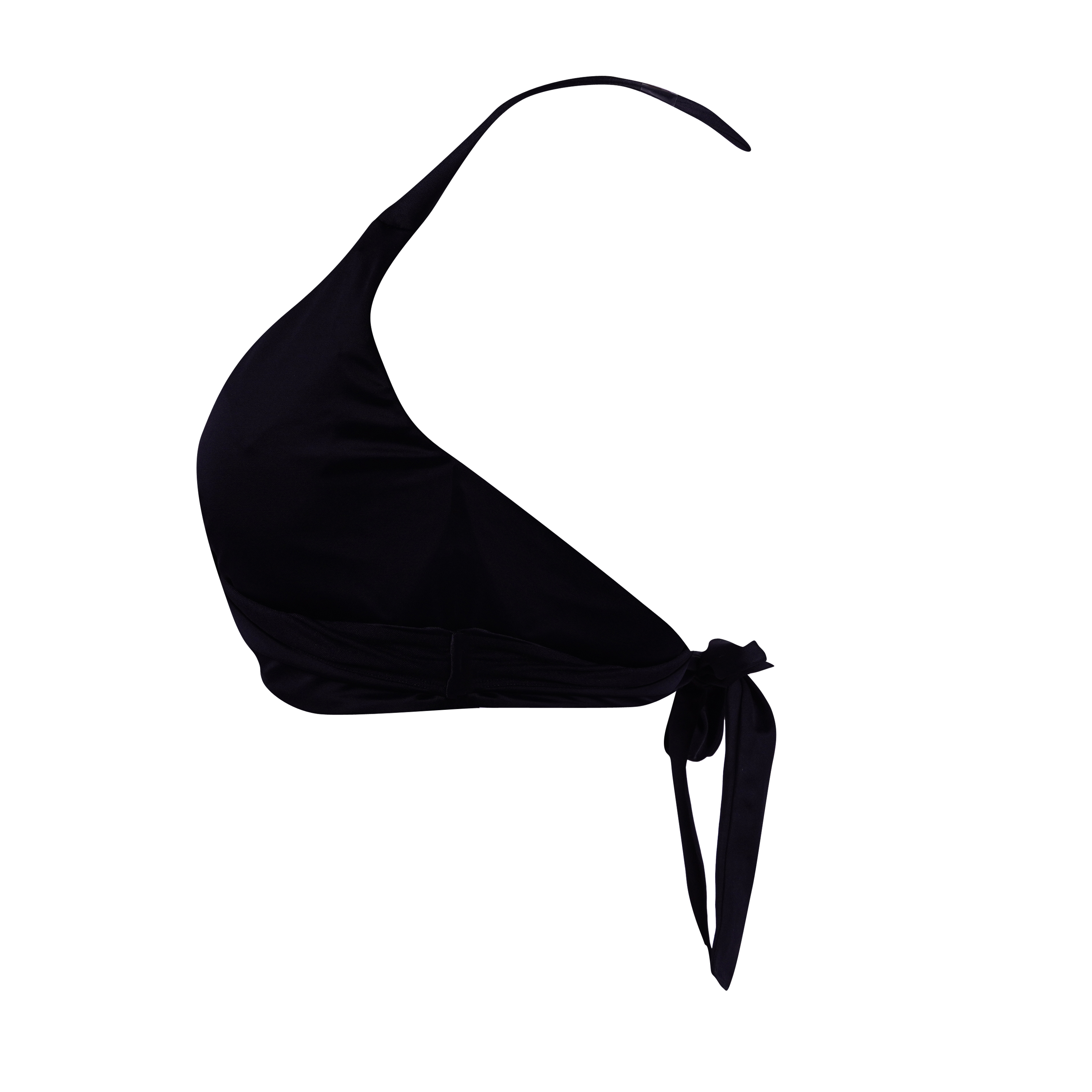 Athleta Women's Wrap Halter Bikini Top Black (32D/DD) - image 3 of 3