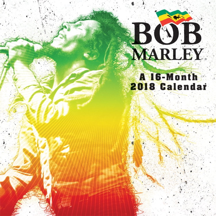 Bob Marley 2018 Wall Calendar