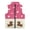 Cartoon Dachshund & Heart Pattern, variant on Soft Girls Fleece Vest for Daily Life Winter, Polyester With Pockets Kid Outerwear Vest, Patchwork Cat Birds