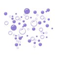 thumbnail image 2 of Bubbles Circle Removable Wallpaper Bathroom Window Window Wall Wall Sticker Home DIY PVC Decals, 2 of 4