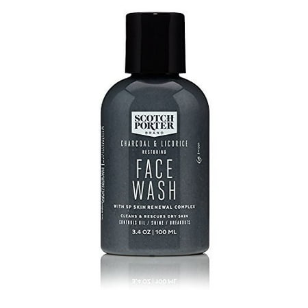 wash face porter licorice scotch restoring charcoal oz