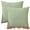 Green, variant on Unique Bargains Set of 2 Soft Modern Geometric Pillow Cushion Cases Blue 18" x 18"