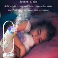 thumbnail image 2 of Humidificador de niebla fría Mini humidificador portátil con luces LED, humidificador de aire portátil USB ultra silencioso esquí esquí Gafas de esquí, 2 of 5