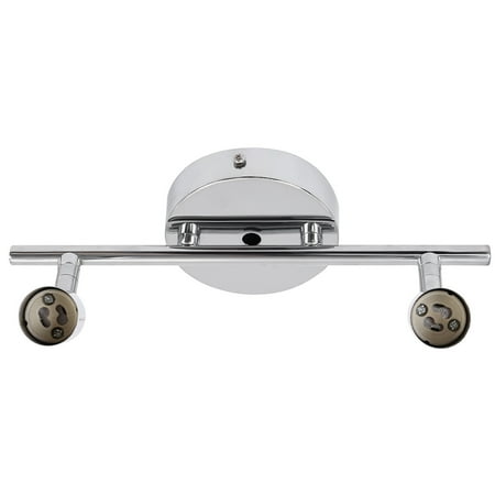 

Felirenzacia 3 Light Chrome Steel GU10 Spot-Bar Ceiling Spotlight Fitting Industrial Light