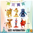 thumbnail image 4 of Set conmemorativo de muñecos con forma de animal CNIUETYR El Rey León, 12 piezas, 4 of 7