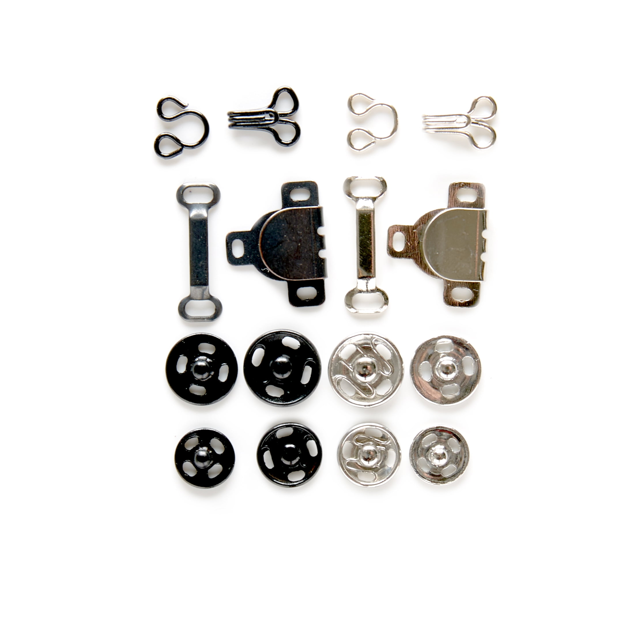 Hello Hobby 78-Piece Assorted Fasteners, Snap