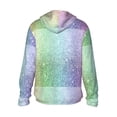 thumbnail image 3 of Fotbe Beautiful Glitter Men's Women's UPF 50+ Sun Protection Jacket Hooded Cooling Shirt with Pockets Hiking Outdoor Performance-X-Large, 3 of 9