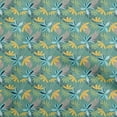 thumbnail image 1 of oneOone Cotton Poplin Twill Dusty Teal Green2 Fabric Tropical Sewing Fabric By The Yard Printed Diy Clothing Sewing Supplies 56 Inch Wide, 1 of 5
