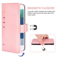 thumbnail image 3 of Compatible avec Google Pixel 1 TG Étui Portefeuille en Cuir à Rabat Porte-Cartes Support Accessoires pour Cellulaire Porte-Monnaie Fente pour Pièce d'Identité de Crédit Étuis de Téléphone pour Pixel1 Femmes Hommes Rose, 3 of 5