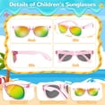 thumbnail image 4 of Gafas de sol Rugort para niños de 3 a 8 años, protección UV400, 32 paquetes, 4 of 7