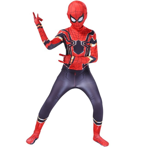 Disfraz de superhéroe de SpiderMan, Deadpool, Venom, Pantera Negra, para fiesta de Halloween xuanjing unisex