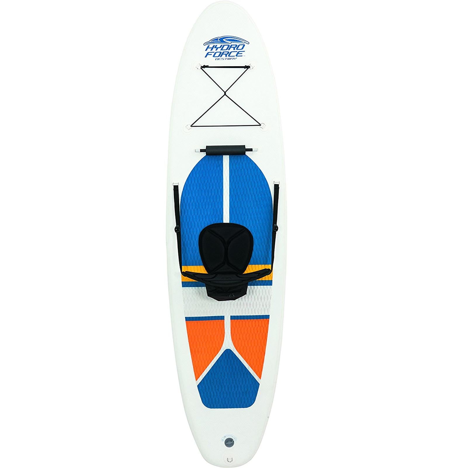 Bestway Hydro-Force White Cap Inflatable SUP Stand Up Paddle Board & Kayak 65069 - Walmart.com