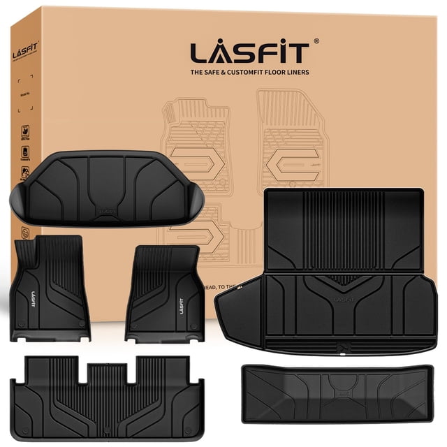 Alfombrillas y alfombrillas para maletero LASFIT para Tesla Model S 2021-2024