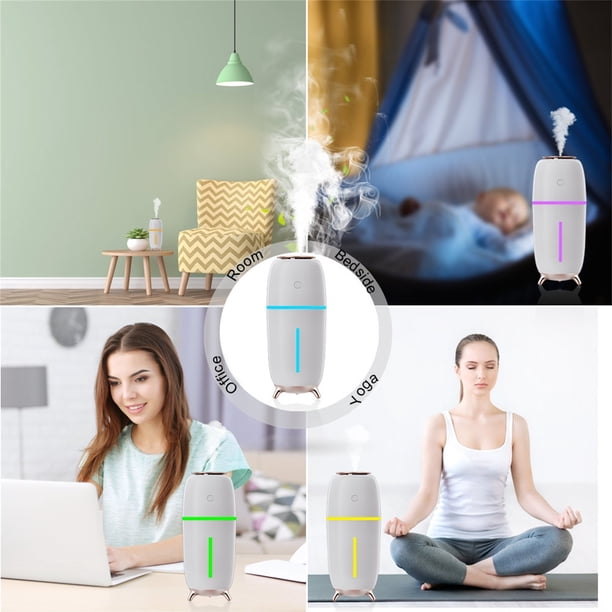 onlyliua Liquidación Humidificador Ultrasónico Usb Difusor de Aceite Aromático Purificador Humidificador de Coche