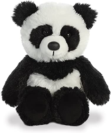 Peek A Boo Toys Prince The Panda with Purple Heart Stuffed Animal Plush Toy 