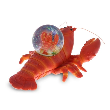 UPC: 0769498028261 | CoTa Global Animal Glitter Snow Globe Glass Collectibles 45mm – Lobster