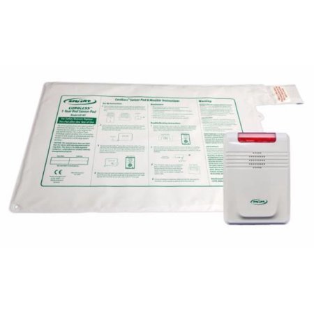 Smart Caregiver Wireless Bed Alarm Alert - 20 by 30 Inch Pad