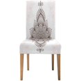 thumbnail image 2 of RYLABLUE Flower Stretch Chair Cover Protector Seat Slipcover for Dining Room Hotel Wedding Party Set of 4, 2 of 5