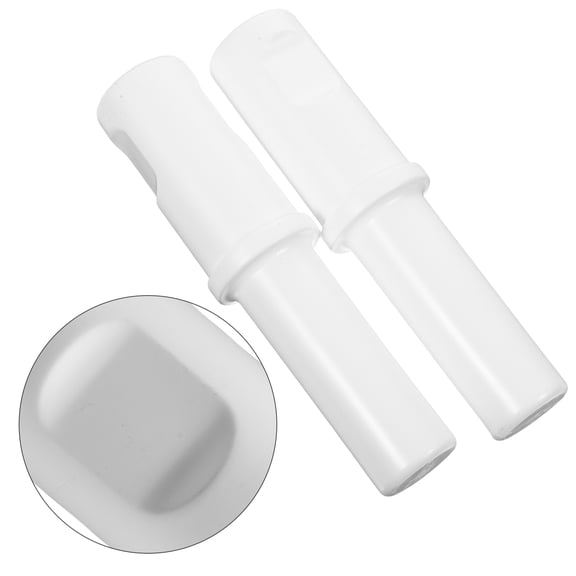 UNOMOR 2Pcs Meat Grinder Pusher Tool Plastic Ergonomic Grinder Parts for Food Processing