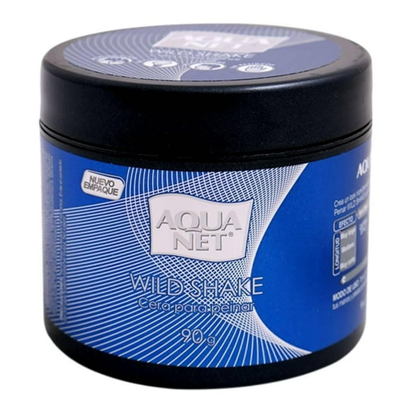 Cera para peinar Aqua Net para caballero wild shake 90 g