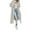 White, variant on Vedolay Women's Coat Clothes for Women Double Open Front Casual Office Jacket Suit,Gray L