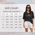 thumbnail image 7 of SWQZVT Women's Oversized V Neck T Shirt Short Sleeve Loose Fit Casual Workout Summer Basic Tee Top, 7 of 7
