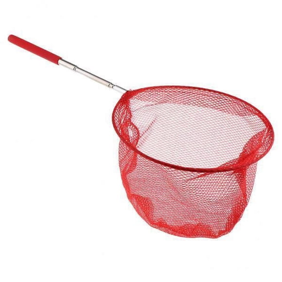 Bunblic 2xExtendable ing Butterfly Net Fishing Accessoriess for Kid Play Red