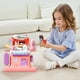 thumbnail image 5 of Juego de cocina infantil con hamburguesas, postres y bolso de belleza | Juguete de rol para niñas y niños de 4 a 8 años | Kit realista para cortar y decorar comida | Morado, verde y rosa, 5 of 6