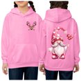 thumbnail image 2 of Girls Hoodie Long Sleeve Soft Sweatshirt Christmas Printed Hoody Kids Cute Pullovers Top Clothes for Girls, 2 of 5