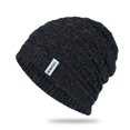 thumbnail image 2 of iHPH7 Knitted Beanie Winter Beanie Wool Beanies for Men Mens Beanies for Winter Skull Cap for Winter Skull Hat Beanie Hat Black One Size, 2 of 5