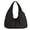 Black, variant on Women's Large Nylon Slouchy Hobo Bag Lightweight Soft Tote Bag Underarm Shoulder Handbag with Multiple Pockets for Casual Travel Daily Use - Beige