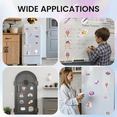 thumbnail image 3 of Adorable Fridge Magnet Pencil Refrigerator Magnet Pastel Magnetic Sticker Heart Magnet for Fridge Microwave, 3 of 8