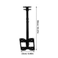 thumbnail image 3 of 1PC TV Hanging Rack TV Bracket LCD Monitor Wall-mount Stand TV Hanging Holder, 3 of 5