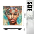 thumbnail image 2 of Digital Bathroom Scale with Large LCD Display,High Capacity Scale 400 lbs High Precision body fat scale-Beautiful Black Woman With African Head Wrap, 2 of 4