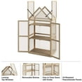 thumbnail image 2 of Home-Complete Wood Cold Frame Greenhouse with Removable Shelves, 2 of 8