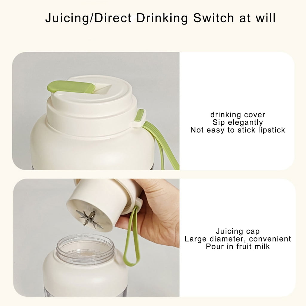 Upgraded Multifunctional Portable Juicer Cup 850ml Large Capacity Portable Juicer Blenders Fruit Mixer Machine
