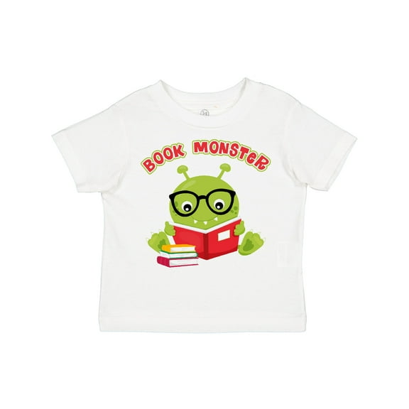 Inktastic Book Monster Boy Boys or Girls Toddler T-Shirt