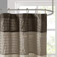 thumbnail image 3 of Home Essence Salem Pieced Faux Silk Shower Curtain, 3 of 3