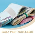 thumbnail image 6 of KAKOWELY Money Band White Paper 300pcs, 6 of 8