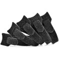 thumbnail image 2 of 50 Pcs Attaches de Câble Réutilisables, Attaches de Cordon en Microfibre 6 Pouces, Noir-A-Noir, 2 of 6