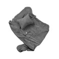 thumbnail image 3 of Simplicity Snooze Nap Travel Blanket & Pillow Set Great for Airplaine/Car/Train, 3 of 4