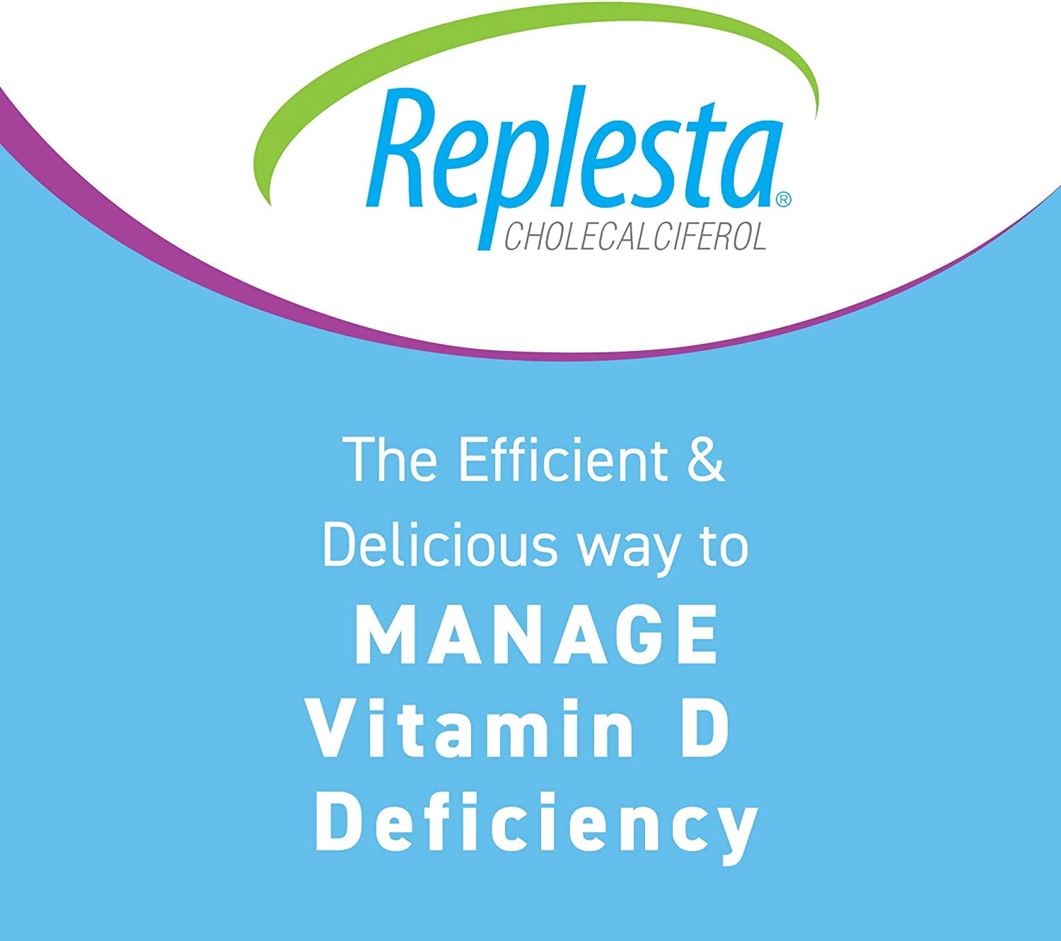 Replesta 50,000 IU Vitamin D3 Cholecalciferol, for Vitamin D Deficiency, Once-Weekly Chewable Wafer, Non-GMO, Natural Orange Flavor, 4 Pack (Pack of 2)