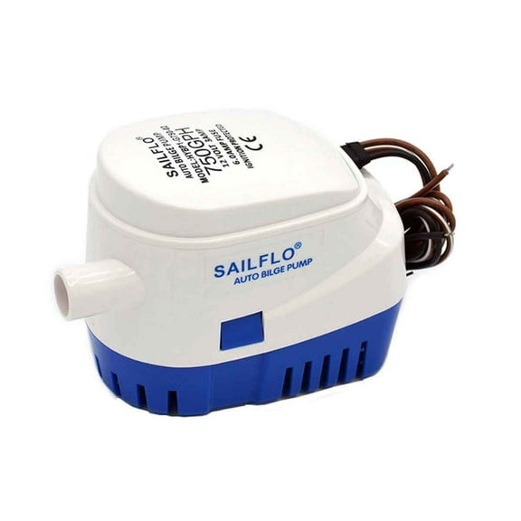 WSM Automatic Bilge Pump - 750 GPH - 3/4 in. hose - 1000-BP750A