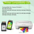 thumbnail image 2 of GREENCYCLE PG210XL CL211XL ink cartridges combo pack Replacement for Canon High Yield PG-210XL CL-211XL 210 XL 211 XL Compatible with MX340 MP230 MP250 MP495 MP490 IP2700 IP2702 (2 Black 1 Tri-Color), 2 of 7
