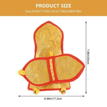 

Delicate Nepal Vajra Bell Storage Bag Portable Protective Pouch for Vajra Bell